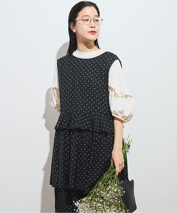 AMBIDEX Store 〇ribbon long shirt(F ストライプ): l'atelier
