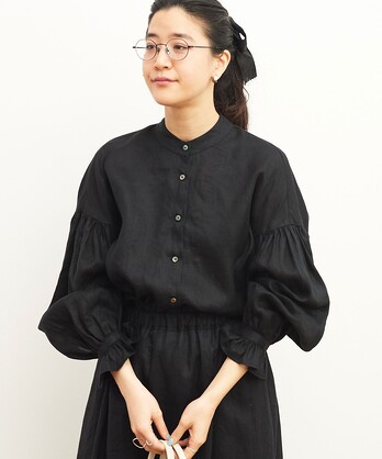 ○daily LINEN blouse