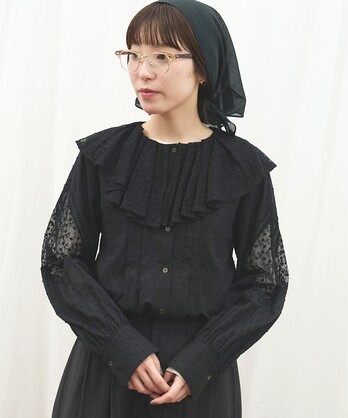 fig london シアーブラウス fig london シアーブラウス
