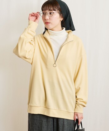 ��HALF zip pullover	