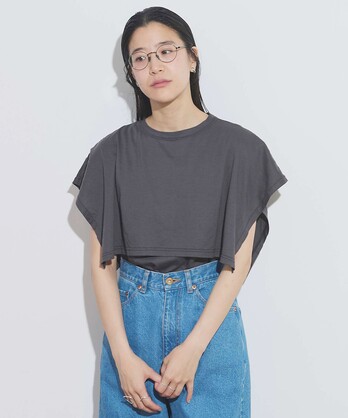 fig London - ☆新品☆fig london ノースリーブカットソー fig London（フィグロンドン）の「double no sleeve（Tシャツ