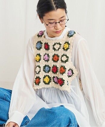 knit gardener vest