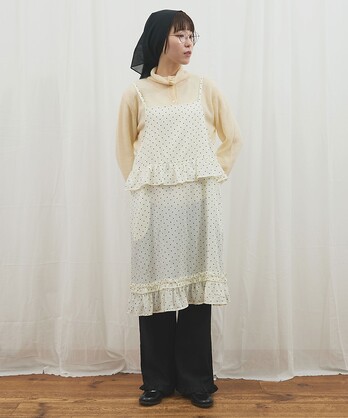 ワンピース figLondon Betty mini dress AMBIDEX Store 〇Betty mini dress(F シロ): l'atelier du savon