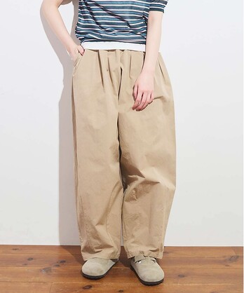 AMBIDEX Store 〇BASKET print マルポケット パンツ(F チャ): l