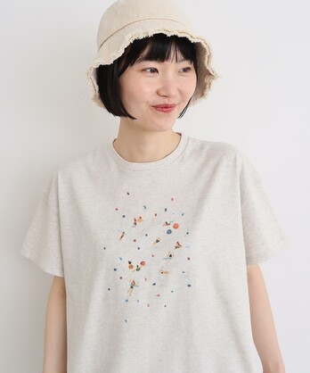 latelierdusavon アトリエドゥサボン ジャガードパンツ 花柄 AMBIDEX Store コーディネート