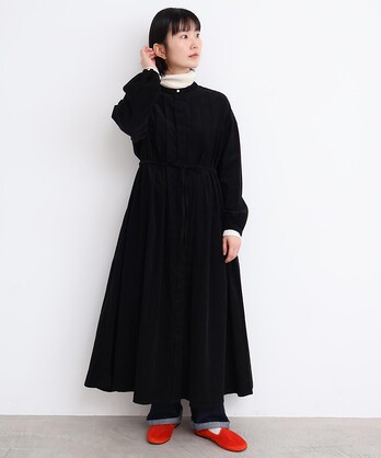 【希少】アトリエドゥサボン ロングワンピース アムンゼン palette アオ 希少】アトリエドゥサボン ロングワンピース アムンゼン palette アオ