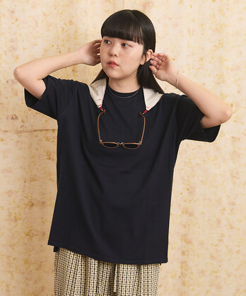 △○80/2LUCKスーピマ ベーシックKNIT Tシャツ