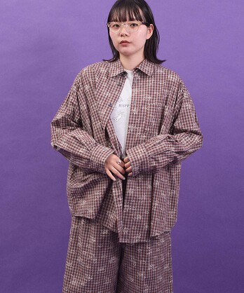 atelier do savon 　アダストリア長袖 　黒白チェック　美品 atelier do savon アダストリア長袖 黒白チェック 美品 AMBIDEX Store