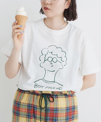 ○BOY FRIEND メガネくん T-shirt