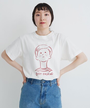 ○BOY FRIEND そばかすくん T-shirt