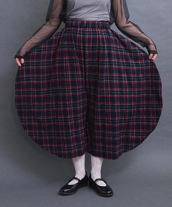�ZTARTAN CHECK FULLMOON PANTS	